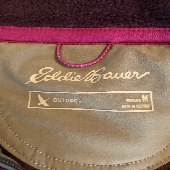 Eddie Bauer Outdoor Dark Purple Coat - Picture 8 of 8